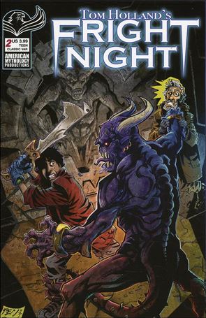 Fright Night (2021) issue 2-B Neil Vokes Cover