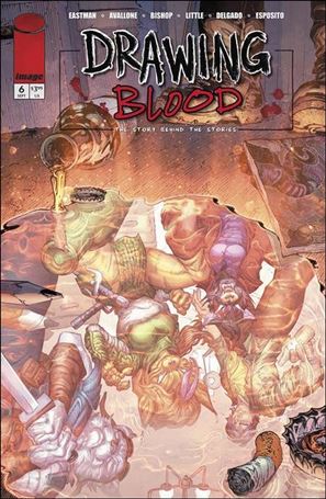 Drawing Blood (2024) issue 6-C Freddie E. Williams II Cover