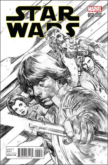 Star Wars (2015) issue 12-B Stuart Immonen 1:100 Sketch Cover