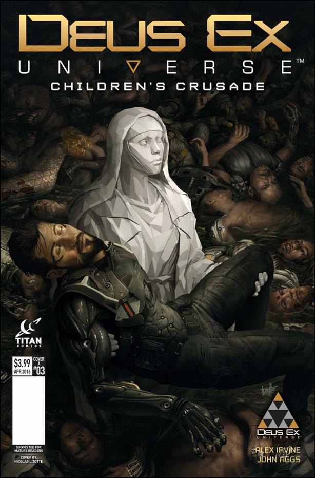 Deus Ex: Children's Crusade issue 3 Nicolas Lizotte Cover