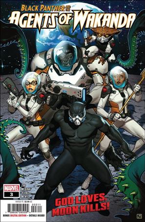Black Panther and the Agents of Wakanda issue 3 Jorge Molina Cover