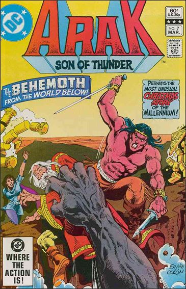 Arak Son of Thunder 7-A by DC