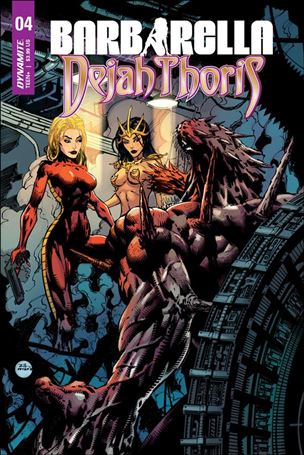 Barbarella / Dejah Thoris issue 4-B Zach Hsieh Cover