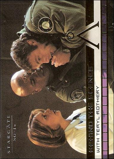 Stargate SG-1: Season 7 (Behind-the-Scenes w/ Teryl Rothery Subset) card B18 LIFEBOAT 
