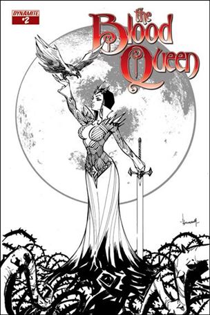 Blood Queen issue 2-C Ale Garza 1:10 Black and White Cover