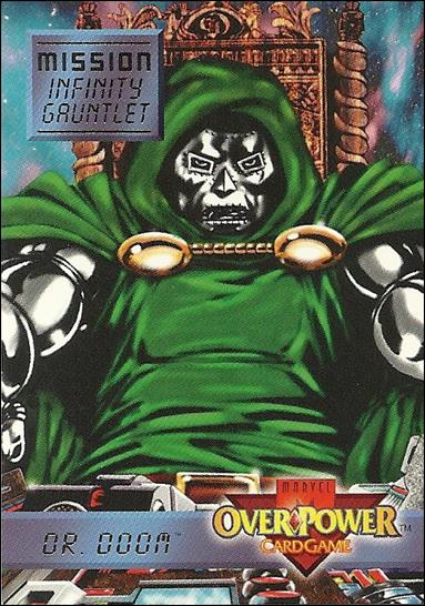 Marvel Overpower (Mission Subset) card InG 3 of 7 Dr. Doom