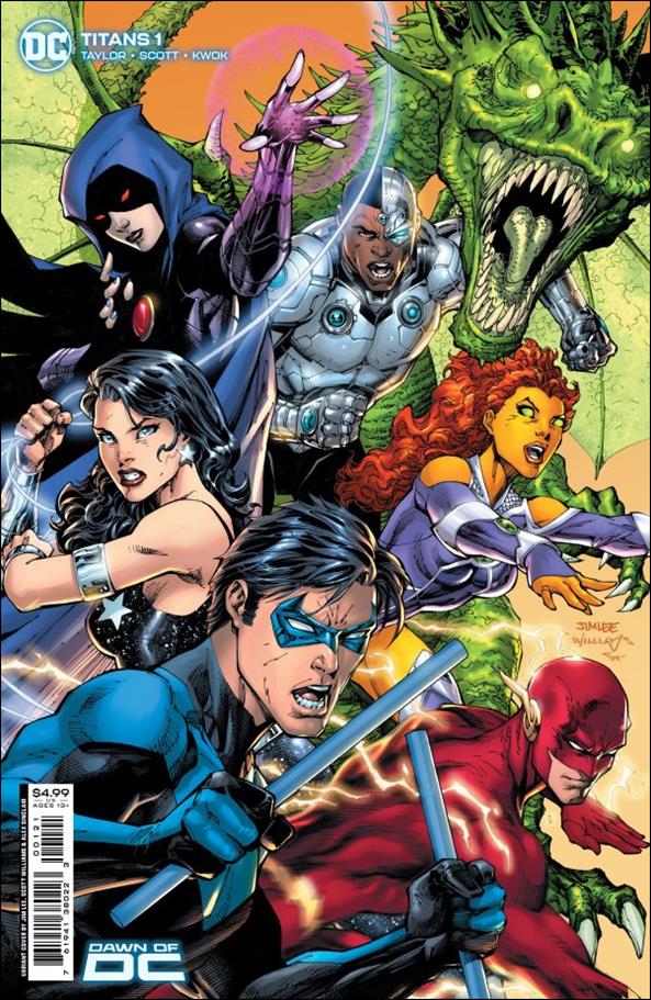 Titans (2023) issue 1-B Jim Lee Cardstock Cover