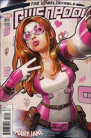 Unbelievable Gwenpool issue 17-B David Nakayama Mary Jane Cover