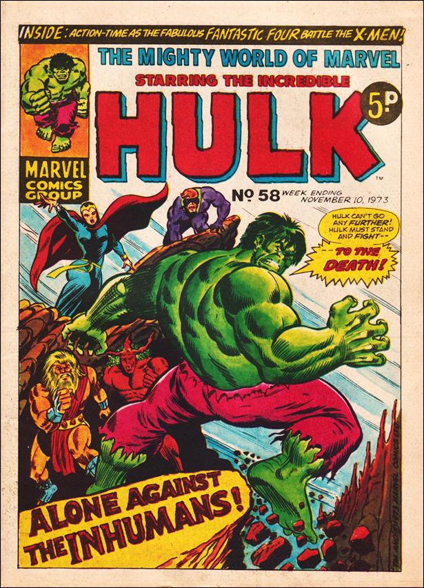 Mighty World of Marvel (UK) (1972) issue 58