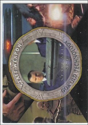 Stargate SG-1: Season 4 (Goa'uld Technology Subset) card G7 Staff Weapon