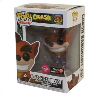 POP! Games figure 273-B Crash Bandicoot  (Flocked)