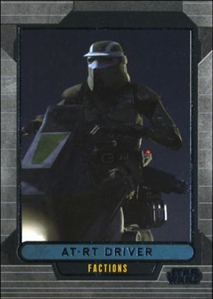 Star Wars Galactic Files (Base Set) card 329 AT-RT Driver