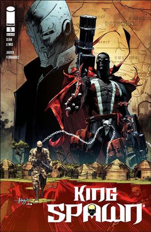 King Spawn issue 5-B Javi Fernandez Cover