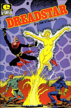Dreadstar (1982) issue 2 Wraparound Cover