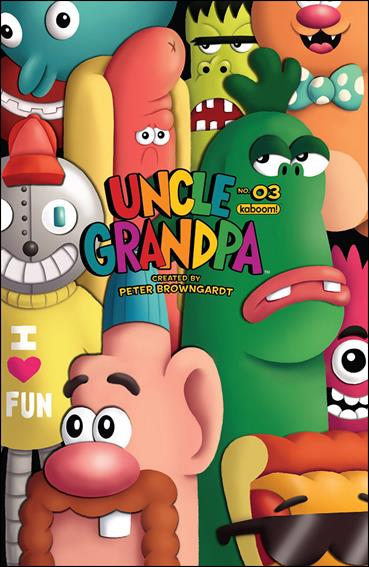 Uncle Grandpa issue 3-B Cory Fuller Cover