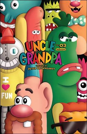 Uncle Grandpa issue 3-B Cory Fuller Cover