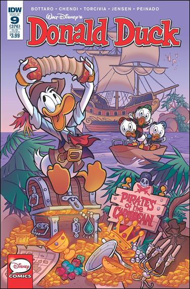 Donald Duck issue 9-B Andrea Freccero Subscription Cover
