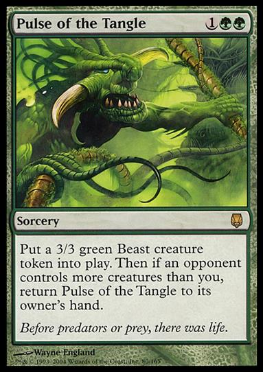 Magic the Gathering: Darksteel (Base Set) card 80 Pulse of the Tangle