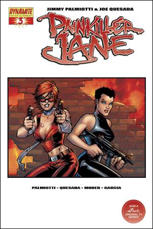 Painkiller Jane (2007) issue 3-E Amanda Conner Red Foil Cover
