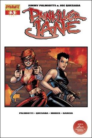 Painkiller Jane (2007) issue 3-E Amanda Conner Red Foil Cover