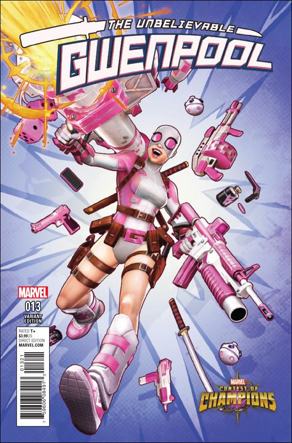 Unbelievable Gwenpool issue 13-B Contest of Champions Cover