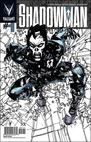 Shadowman (2012) issue 1-D Bill Sienkiewicz 1:50 Cover