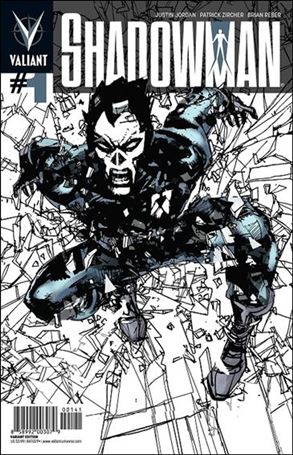 Shadowman (2012) issue 1-D Bill Sienkiewicz 1:50 Cover