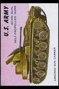 World on Wheels (Base Set) card 62 U.S. Army Self-Propelled 40 mm Guns