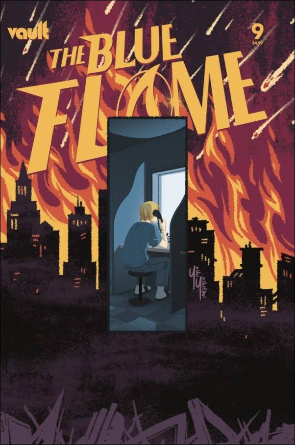 Blue Flame issue 9-B Yoshi Yoshitani Cover