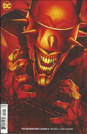 Batman Who Laughs (2018) issue 6-B Jenny Frison Cover