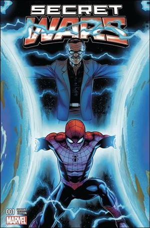 Secret Wars issue 1-SJ Ed McGuinness Four Color Grails Cover