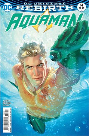 Aquaman (2016) issue 14-B Joshua Middleton Cover