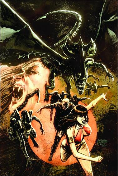 Vampirella/Aliens issue 6-C Virgin Cover
