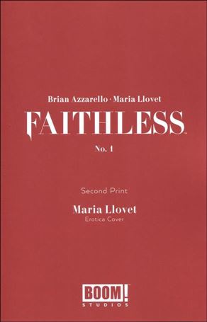 Faithless issue 1-G Polybagged Maria Llovet Cover (2nd Printing)