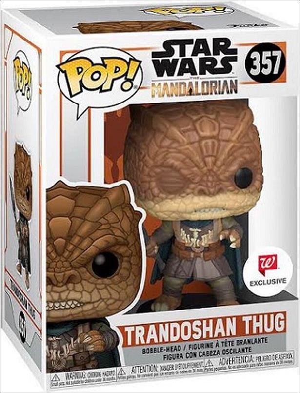 POP! Star Wars figure 357 Trandoshan Thug Walgreens Exclusive