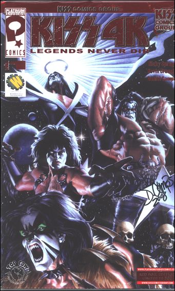 KISS4K: Legends Never Die issue 1-C Red Foil Cover 1/500