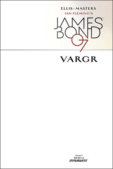 James Bond (2015) issue 1-B Blank Authentix Cover