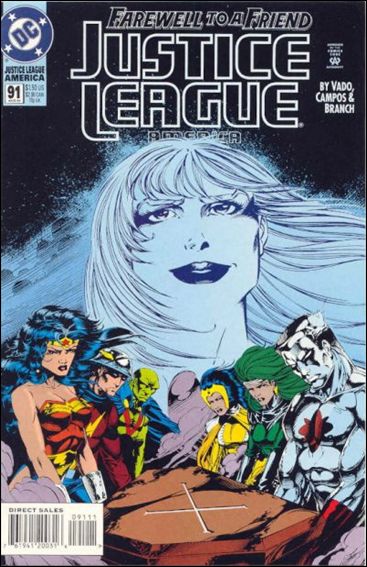 Justice League America issue 91