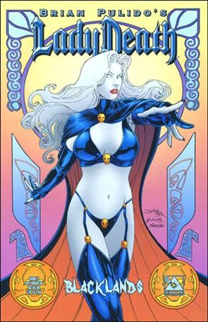 Brian Pulido's Lady Death: Blacklands issue 2-B Art Nouveau Cover