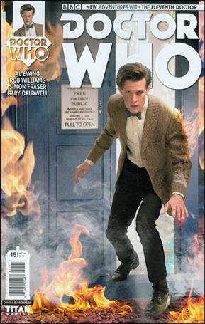 Doctor Who: The Eleventh Doctor issue 15-B Subscription Photo Cover
