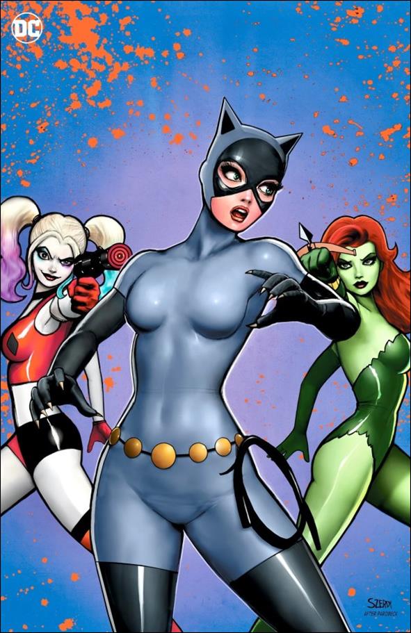 Gotham City Sirens (2024) issue 1-K Nathan Szerdy Retailer Ex. Virgin Bloody Cover
