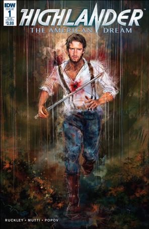 Highlander: The American Dream issue 1-B Claudia Gironi Subscription Cover