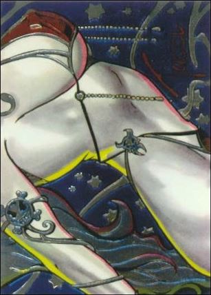 Lady Death All Chromium (Base Set) card 83 Death's Star - Part 2