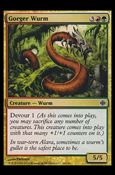 Magic The Gathering: Alara Reborn (Base Set) card 56 Gorger Wurm