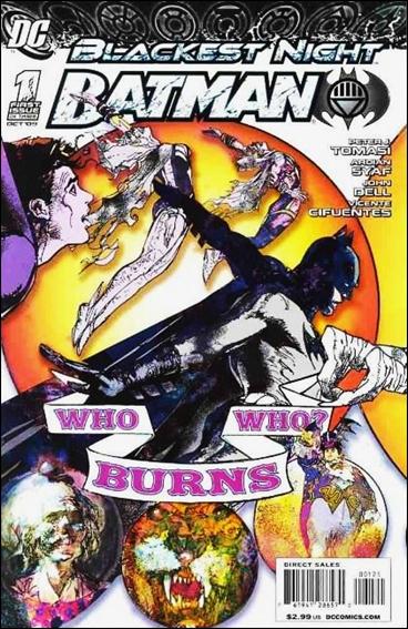 Blackest Night: Batman issue 1-B Bill Sienkiewicz 1:25 Cover