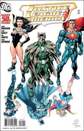 Justice League of America (2006) issue 50-B Mark Bagley 1:10 Cover