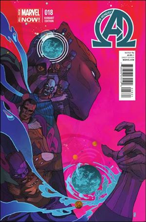 New Avengers (2013) issue 18-B Christian Ward 1:50 Cover