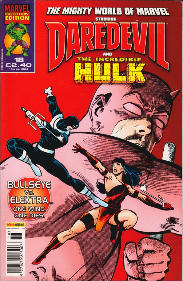 Mighty World of Marvel (UK) (2003) issue 18 Cardstock Cover