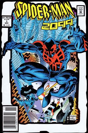 Spider-Man 2099 (1992) issue 1-C Toy Biz Reprint (White Cover - 2nd Printing)