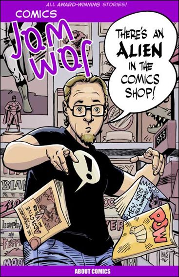 Comics Jam War 2006: There's an Alien in the Comics Shop issue 1